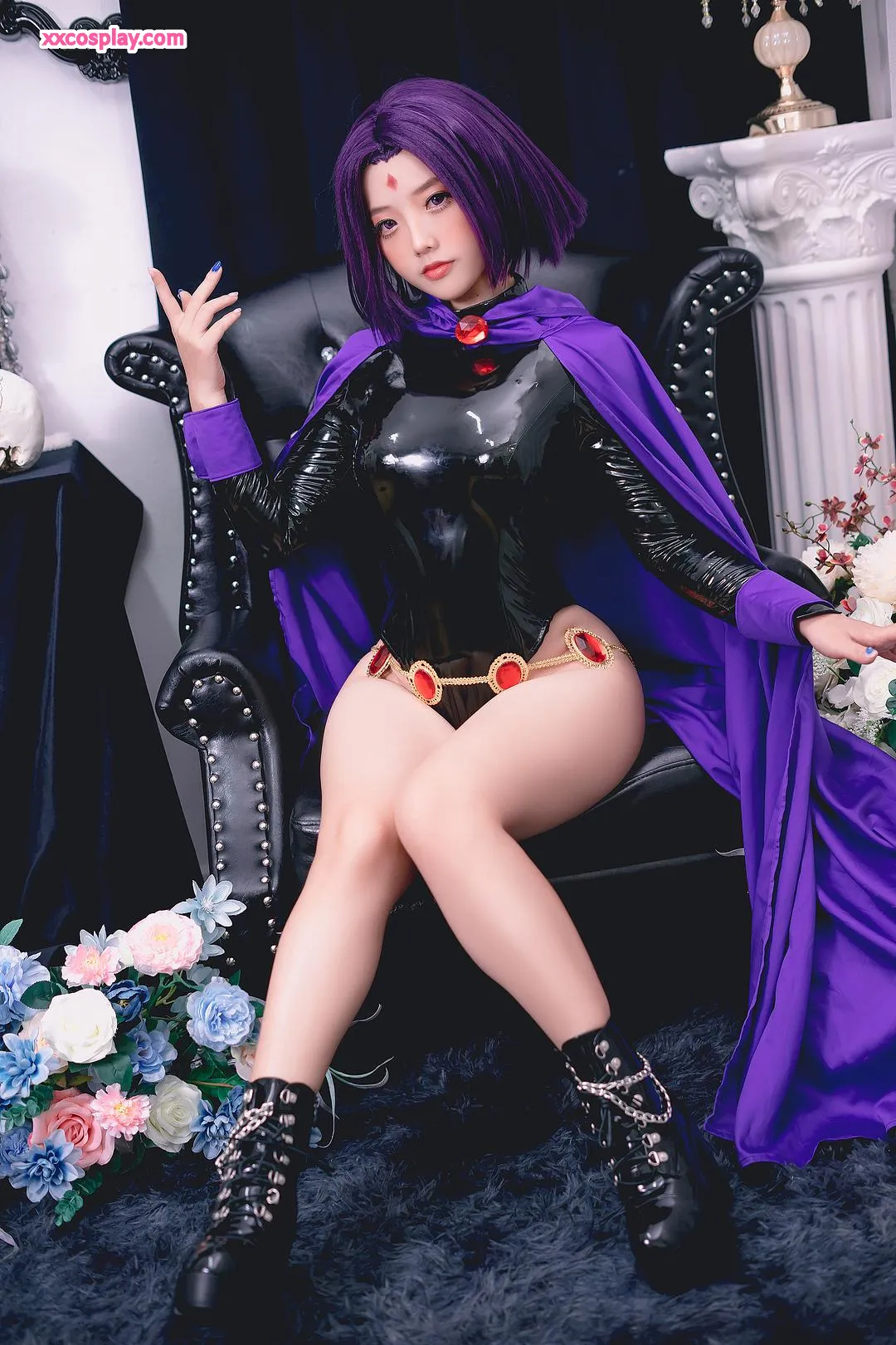 Messie Huang as Raven (Teen Titans)